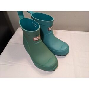 Hunter Blue Kids Rain Boots UK 12 / EU 31 / US 13C
